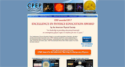 Desktop Screenshot of cpepphysics.org