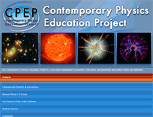 Tablet Screenshot of cpepphysics.org